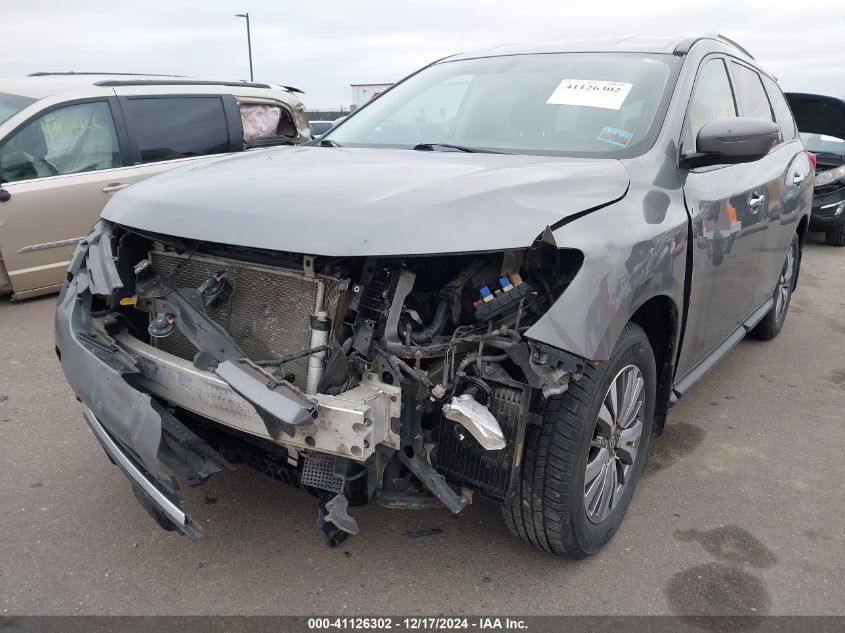 2019 Nissan Pathfinder Sv VIN: 5N1DR2MM6KC641697 Lot: 41126302