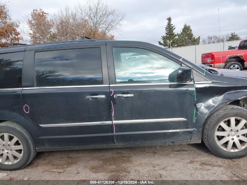 2016 Chrysler Town & Country Touring VIN: 2C4RC1BG4GR190867 Lot: 41126308