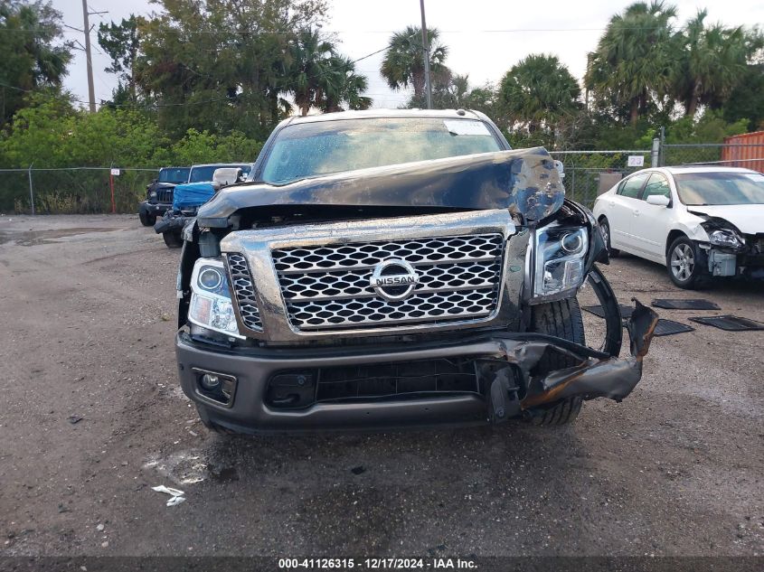 2019 Nissan Titan Platinum Reserve VIN: 1N6AA1E5XKN516476 Lot: 41126315