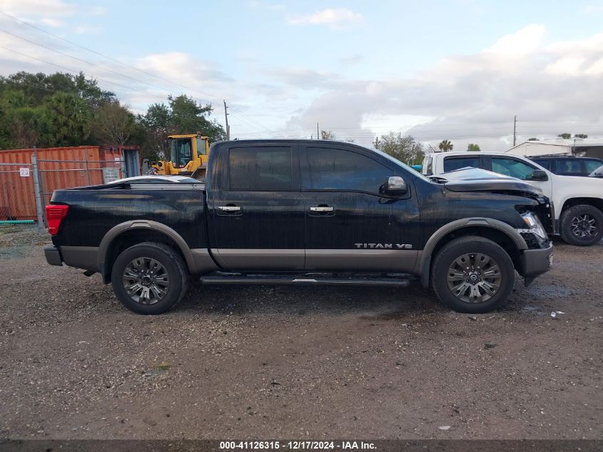 2019 Nissan Titan Platinum Reserve VIN: 1N6AA1E5XKN516476 Lot: 41126315