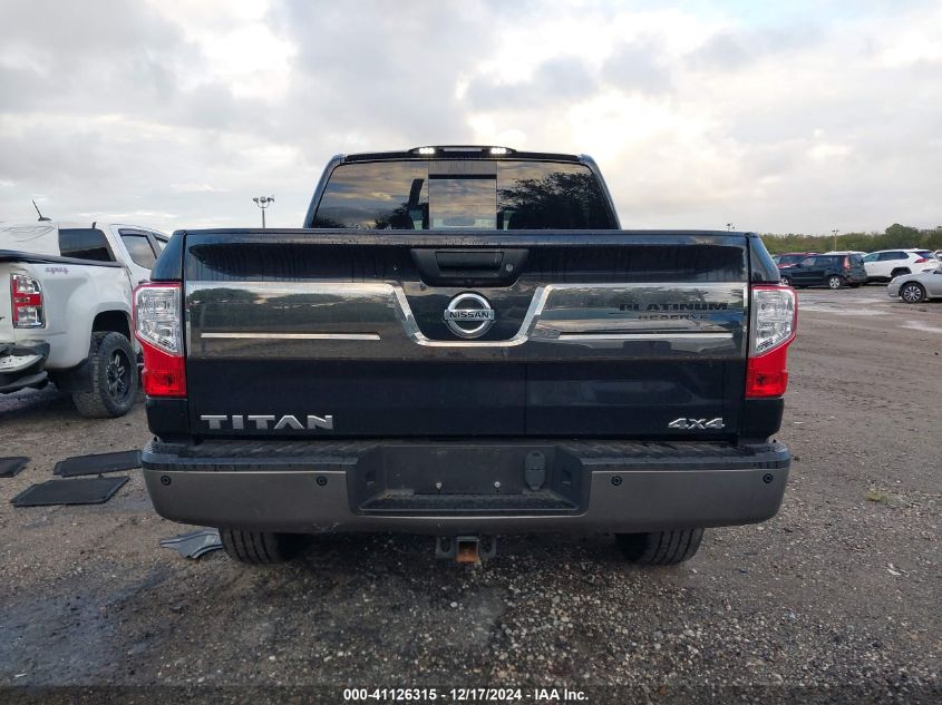 2019 Nissan Titan Platinum Reserve VIN: 1N6AA1E5XKN516476 Lot: 41126315