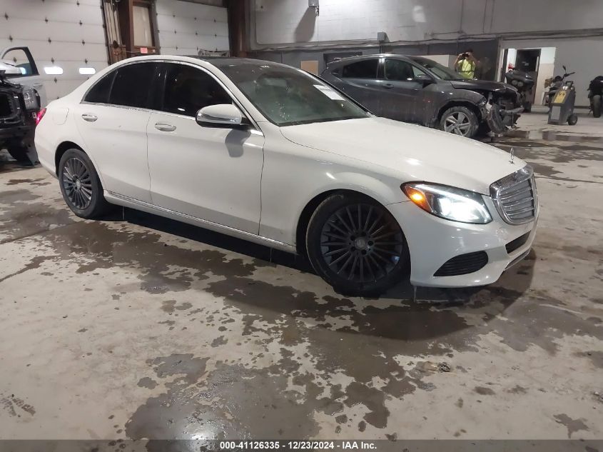 VIN 55SWF4KBXFU094945 2015 Mercedes-Benz C 300, 4Ma... no.1