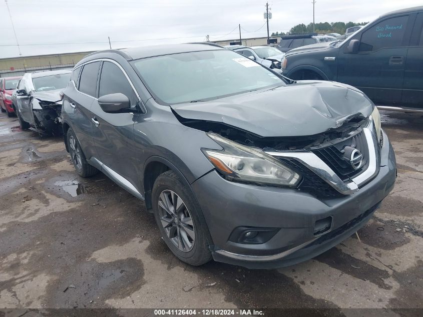 VIN 5N1AZ2MG7FN222913 2015 Nissan Murano, SV no.1