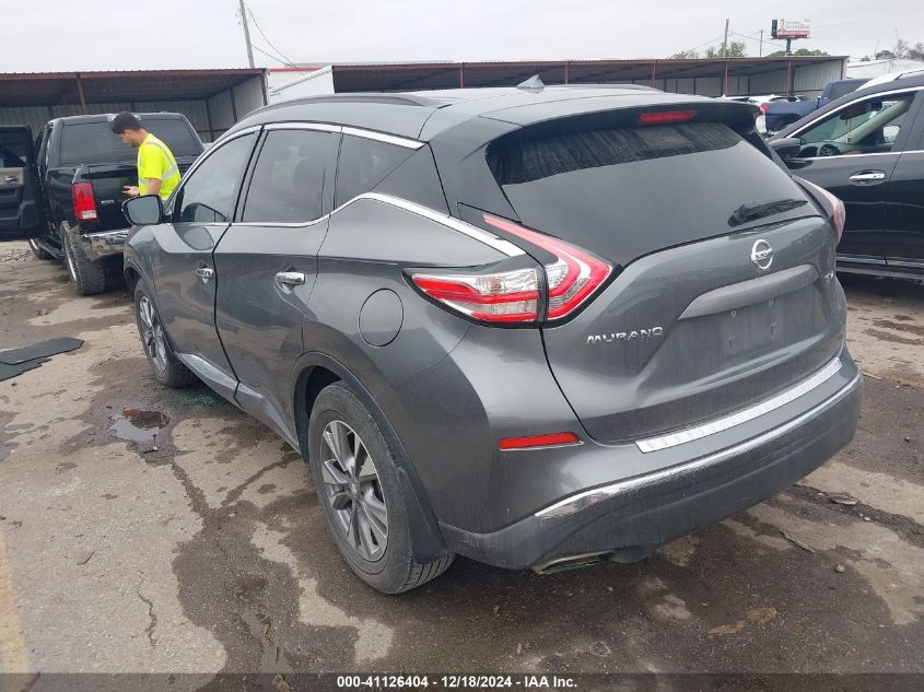 VIN 5N1AZ2MG7FN222913 2015 Nissan Murano, SV no.3