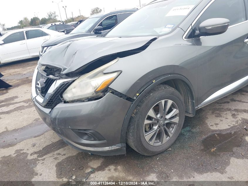 VIN 5N1AZ2MG7FN222913 2015 Nissan Murano, SV no.6