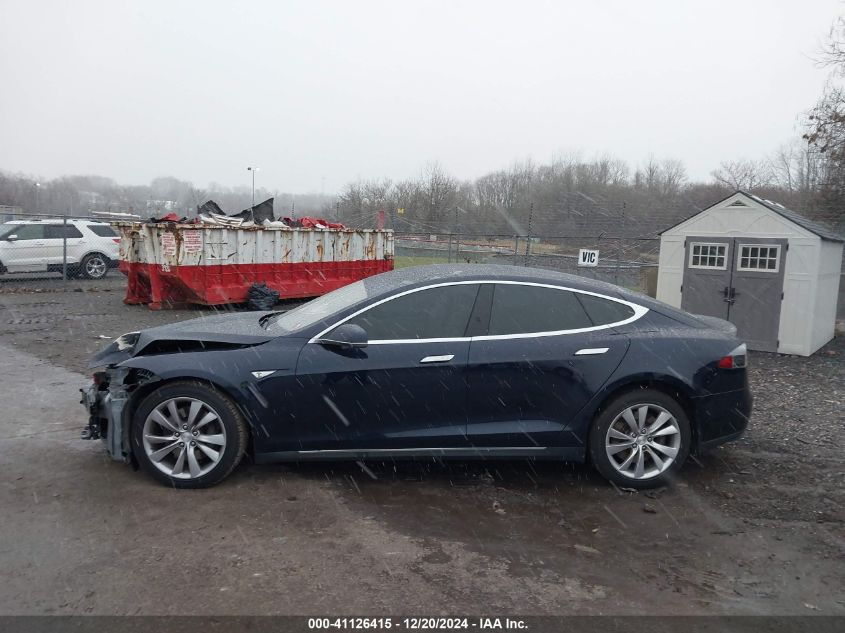 2014 Tesla Model S P85 VIN: 5YJSA1H17EFP35320 Lot: 41126415