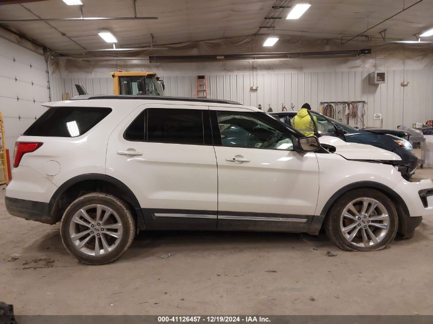 2018 Ford Explorer Xlt VIN: 1FM5K8D81JGC32710 Lot: 41126457