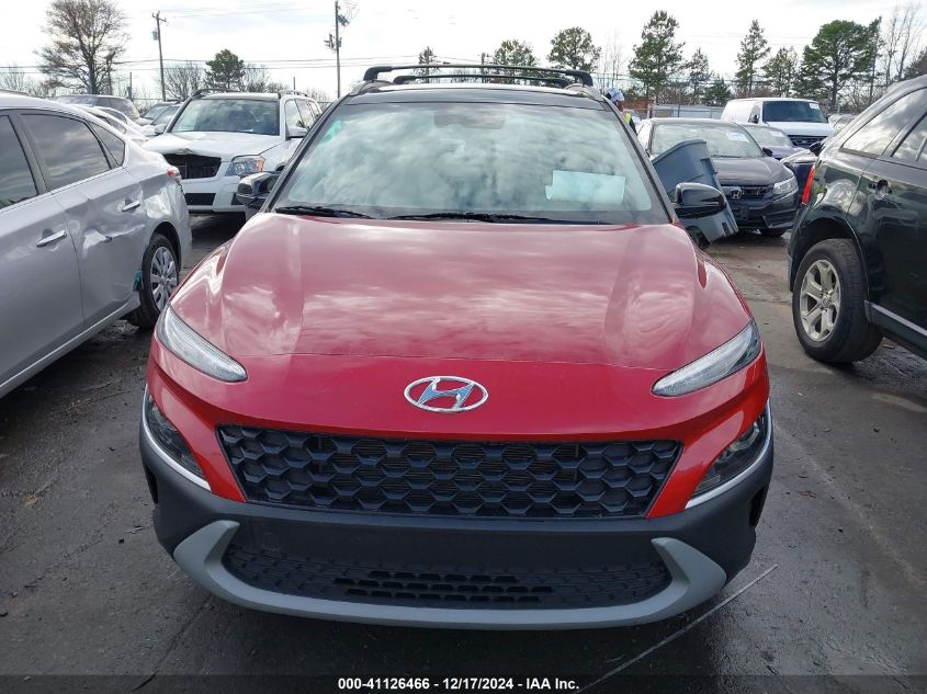 2023 Hyundai Kona Sel VIN: KM8K6CAB6PU938124 Lot: 41126466