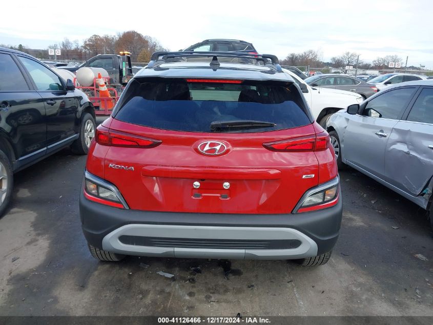 2023 Hyundai Kona Sel VIN: KM8K6CAB6PU938124 Lot: 41126466