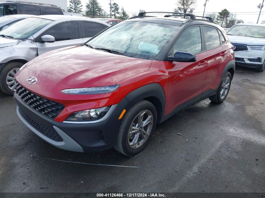 2023 Hyundai Kona Sel VIN: KM8K6CAB6PU938124 Lot: 41126466