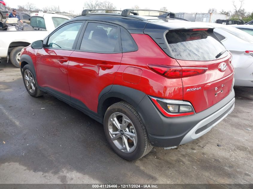 2023 Hyundai Kona Sel VIN: KM8K6CAB6PU938124 Lot: 41126466