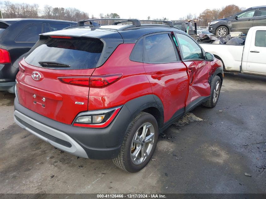 2023 Hyundai Kona Sel VIN: KM8K6CAB6PU938124 Lot: 41126466