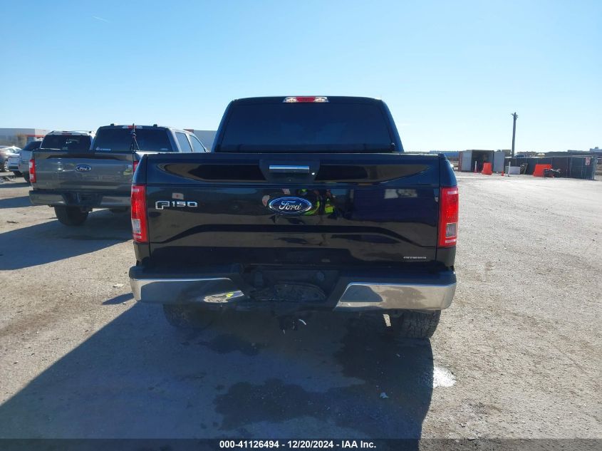 2016 Ford F-150 Xlt VIN: 1FTEW1E82GKE33648 Lot: 41126494