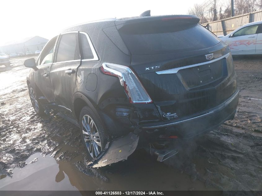 VIN 1GYKNERS7JZ132238 2018 Cadillac XT5, Premium Lu... no.3