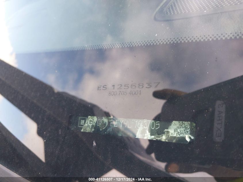 2020 Chevrolet Silverado 2500Hd 4Wd Standard Bed Ltz VIN: 1GC4YPEY9LF160705 Lot: 41126507