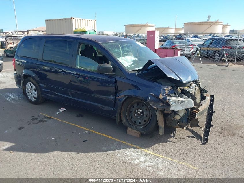 VIN 2C4RDGBG9FR623128 2015 Dodge Grand Caravan, SE no.1