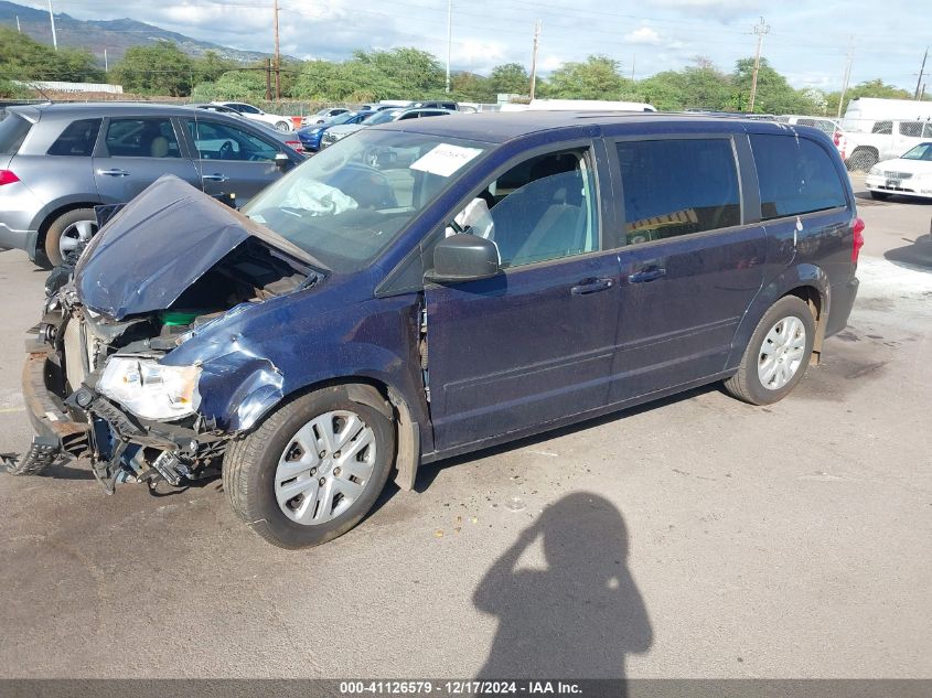 VIN 2C4RDGBG9FR623128 2015 Dodge Grand Caravan, SE no.2