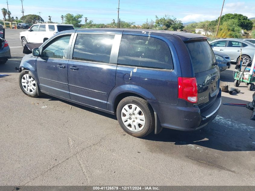 VIN 2C4RDGBG9FR623128 2015 Dodge Grand Caravan, SE no.3