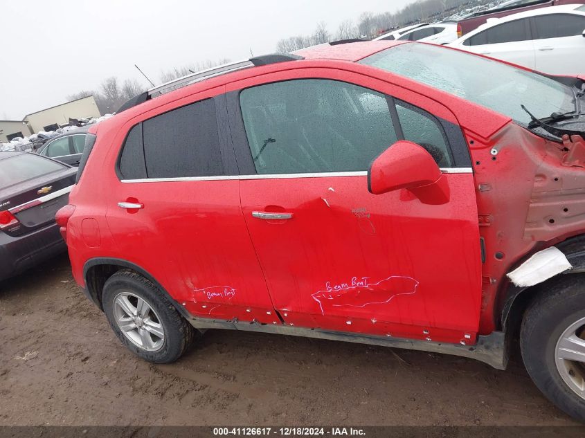 2020 Chevrolet Trax Fwd Lt VIN: KL7CJLSB5LB342690 Lot: 41126617