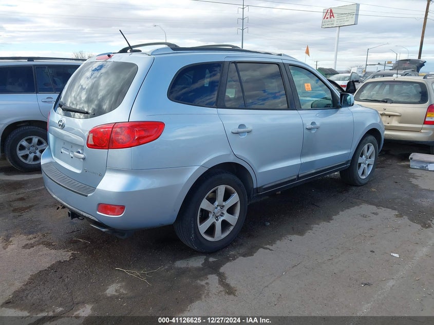 2007 HYUNDAI SANTA FE VIN: 5NMSH13E57H078864