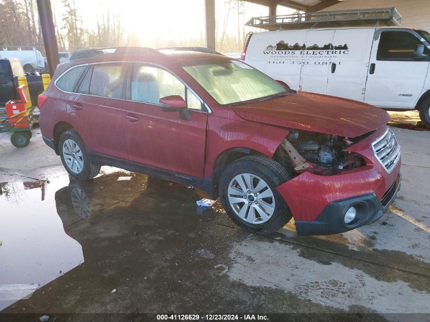 VIN 4S4BSAFC5H3323346 2017 Subaru Outback, 2.5I Pre... no.1