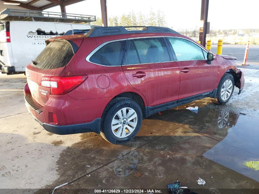 VIN 4S4BSAFC5H3323346 2017 Subaru Outback, 2.5I Pre... no.4