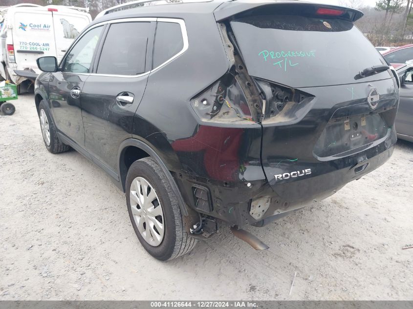 VIN KNMAT2MT8GP723544 2016 Nissan Rogue, S no.3