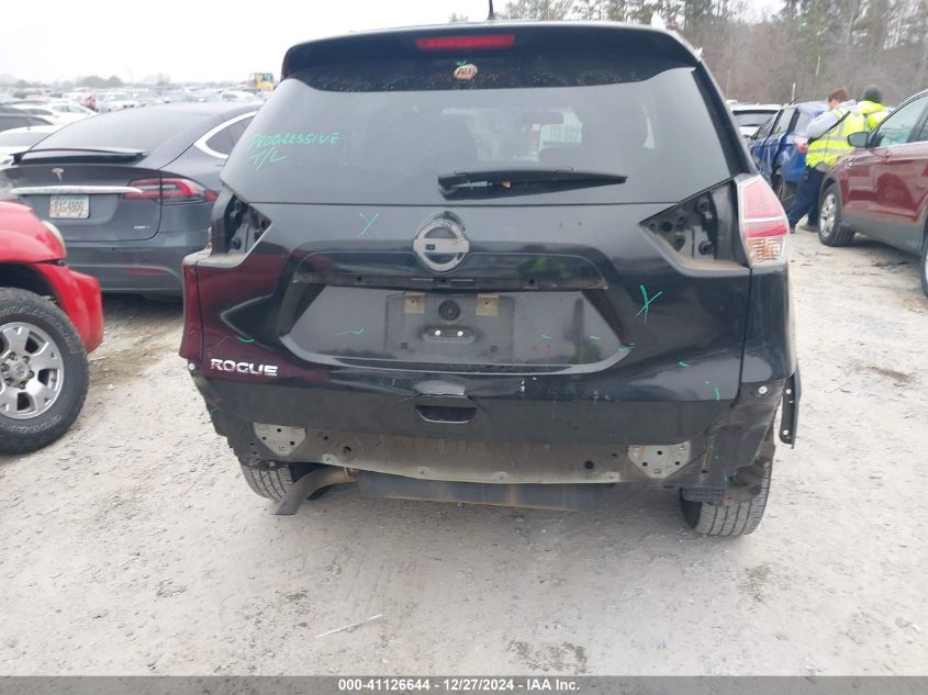 VIN KNMAT2MT8GP723544 2016 Nissan Rogue, S no.6