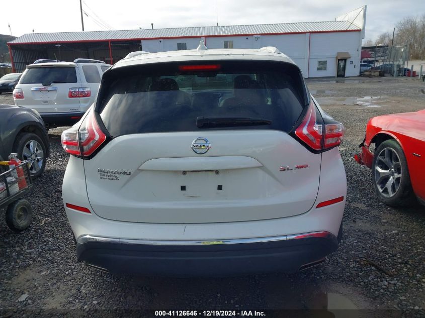 VIN 5N1AZ2MH9GN161400 2016 NISSAN MURANO no.16