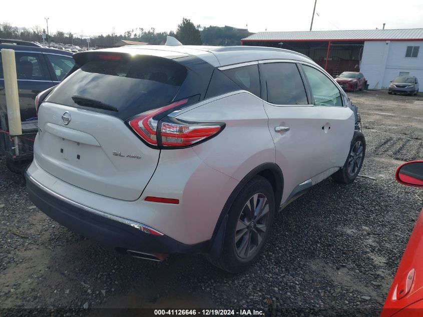 VIN 5N1AZ2MH9GN161400 2016 NISSAN MURANO no.4