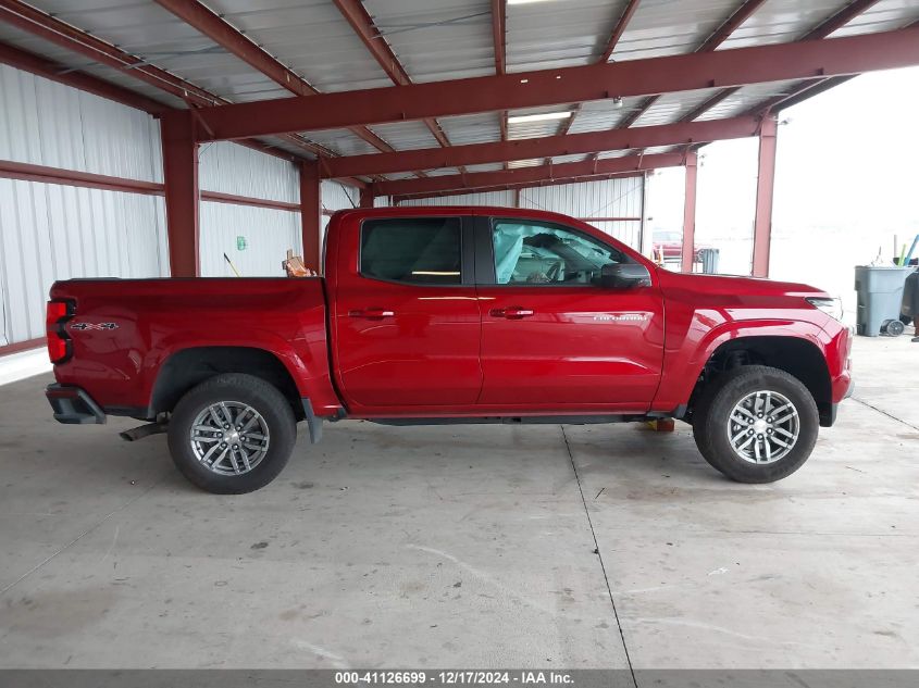 2023 Chevrolet Colorado 4Wd Short Box Lt VIN: 1GCPTCEK3P1261094 Lot: 41126699