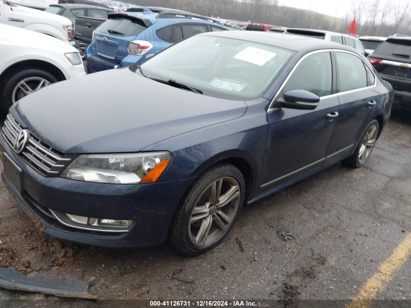 2014 VOLKSWAGEN PASSAT VIN: 1VWCN7A35EC073626