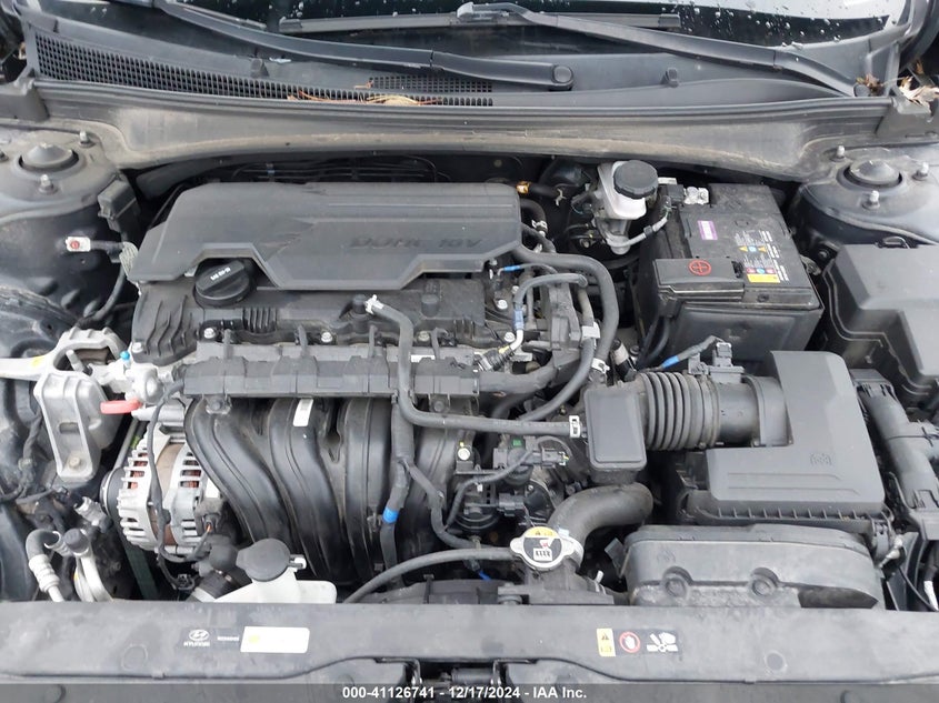 2021 HYUNDAI ELANTRA VIN: KMHLM4AG0MU117348