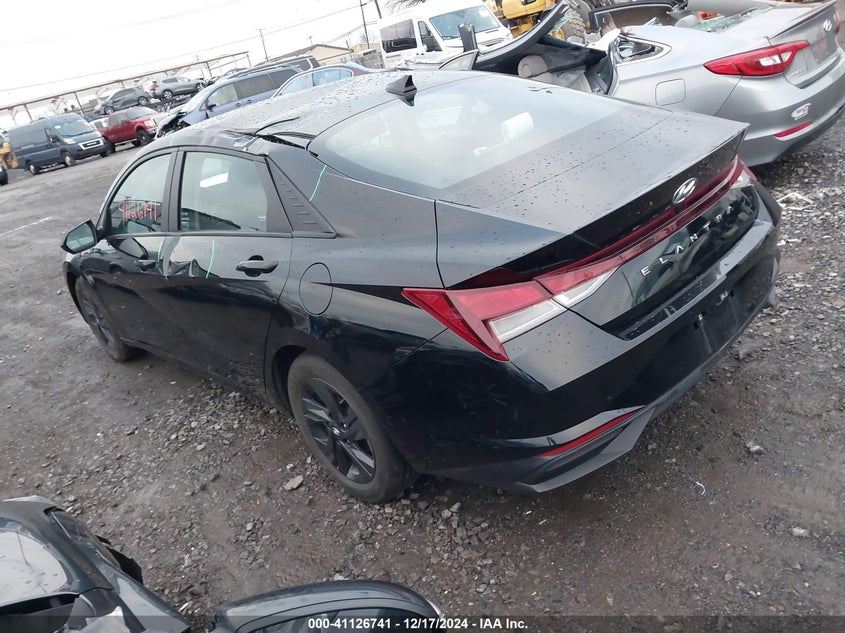 2021 HYUNDAI ELANTRA VIN: KMHLM4AG0MU117348