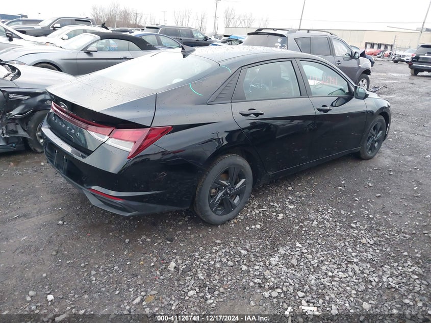 2021 HYUNDAI ELANTRA VIN: KMHLM4AG0MU117348