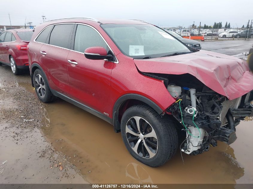 2017 KIA SORENTO 2.0T EX - 5XYPHDA11HG253503