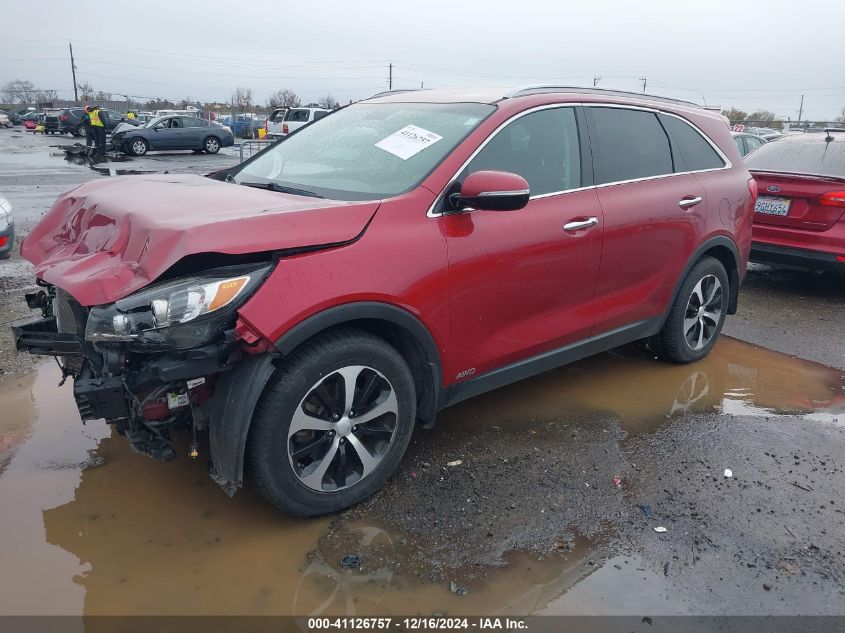 2017 KIA SORENTO 2.0T EX - 5XYPHDA11HG253503