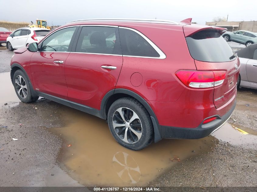 2017 KIA SORENTO 2.0T EX - 5XYPHDA11HG253503