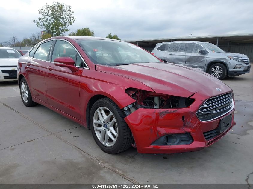 2016 FORD FUSION SE - 3FA6P0HD6GR245897