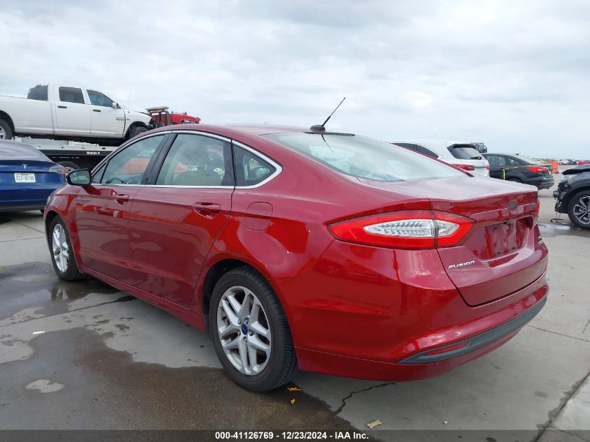 2016 FORD FUSION SE - 3FA6P0HD6GR245897