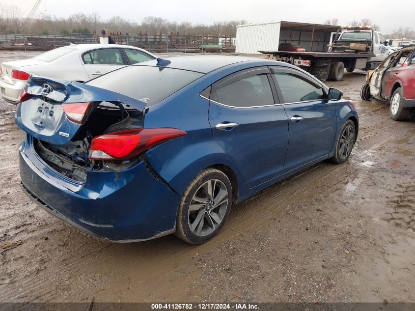 VIN KMHDH4AE9GU620260 2016 Hyundai Elantra, Limited no.4