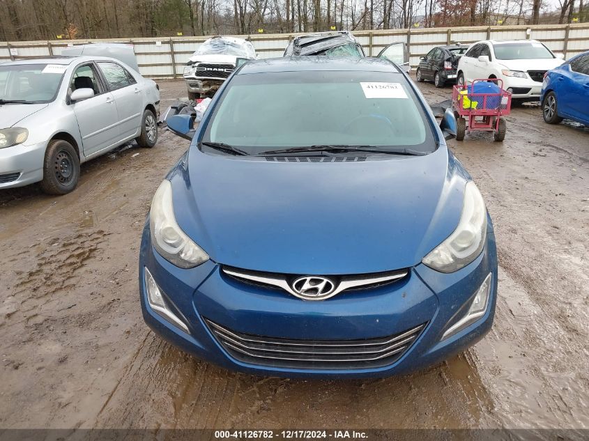 VIN KMHDH4AE9GU620260 2016 Hyundai Elantra, Limited no.12