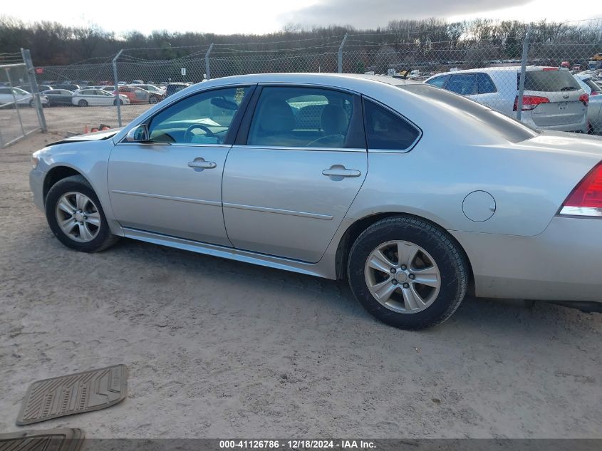 VIN 2G1WF5E30D1126032 2013 Chevrolet Impala, LS no.14