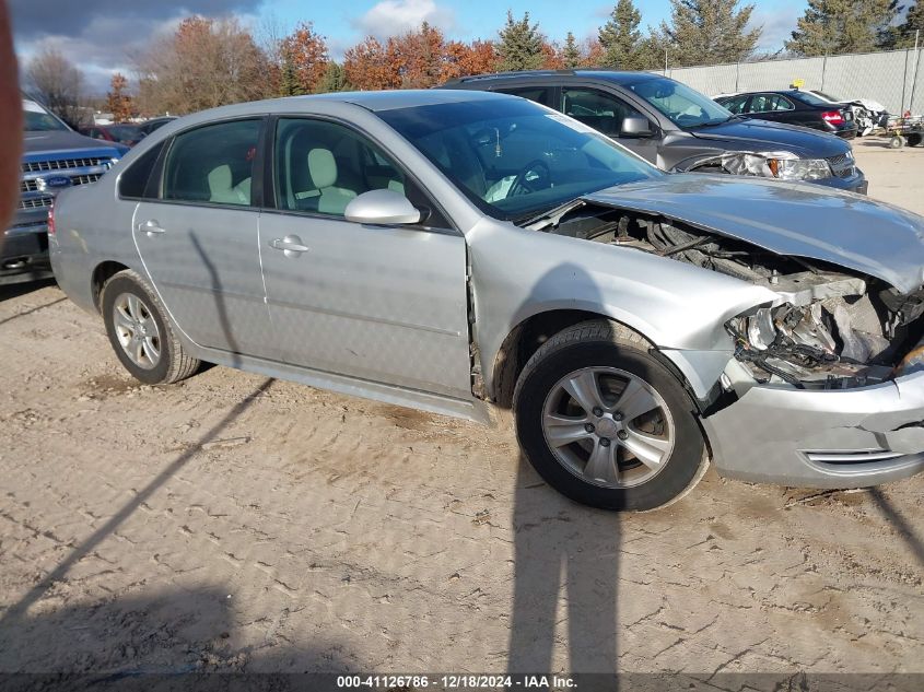 VIN 2G1WF5E30D1126032 2013 Chevrolet Impala, LS no.1