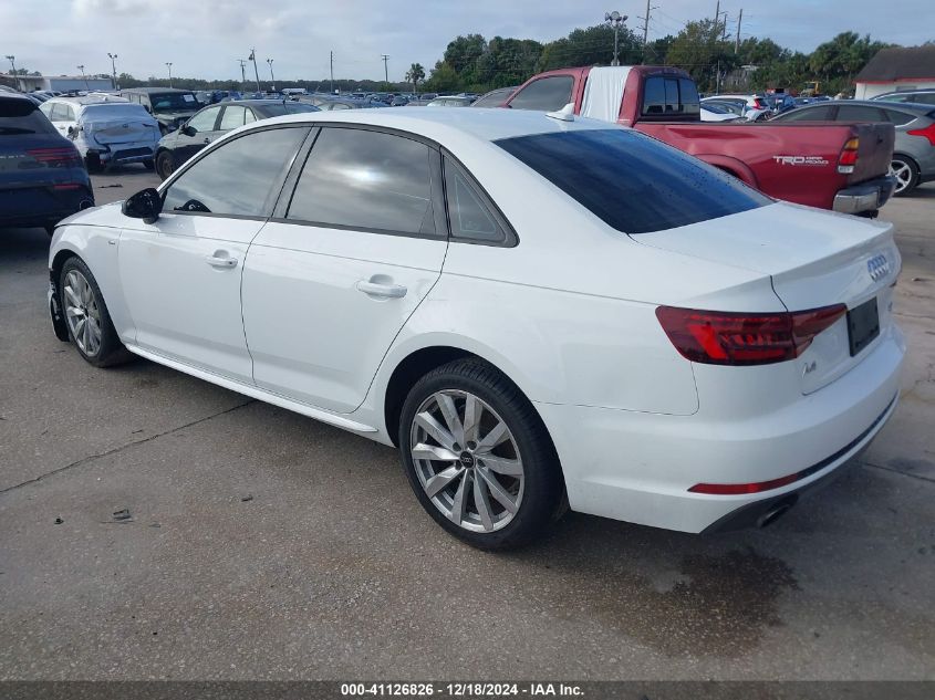 VIN WAUKMAF40JA211141 2018 AUDI A4 no.3