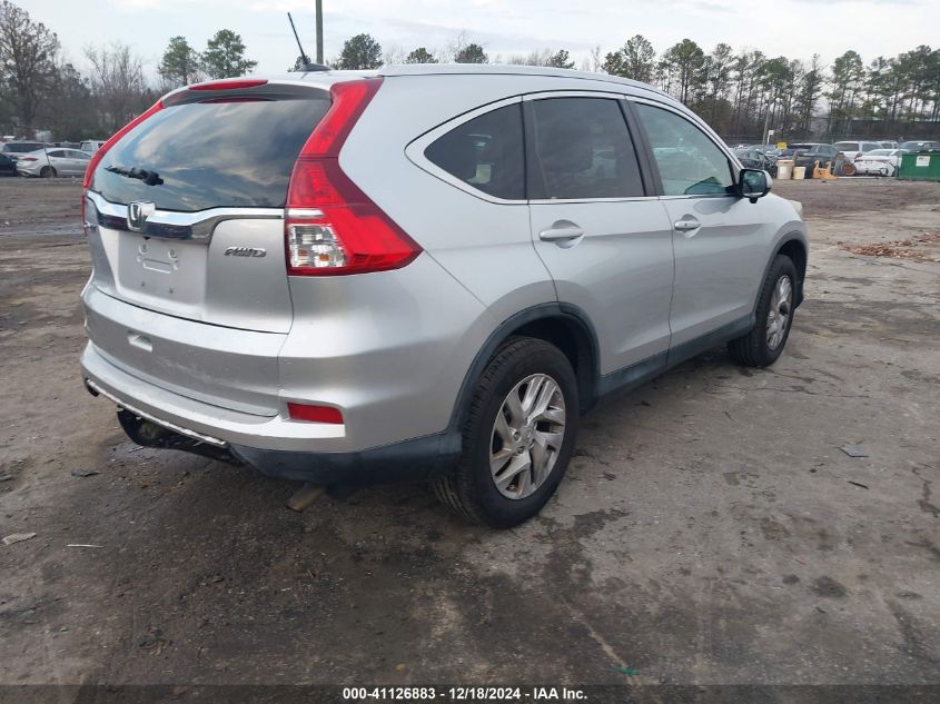 VIN 2HKRM4H7XFH630625 2015 Honda CR-V, Ex-L no.4