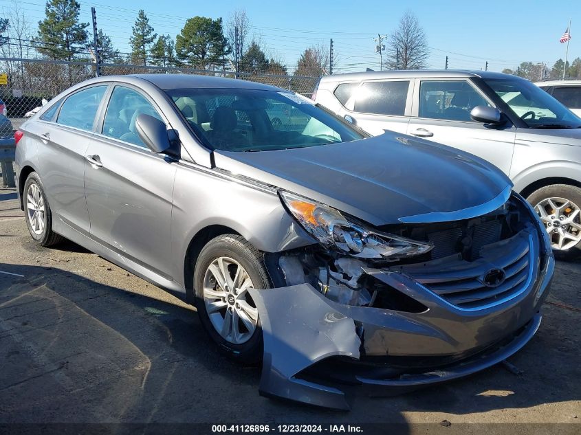 VIN 5NPEB4AC1EH905504 2014 Hyundai Sonata, Gls no.1