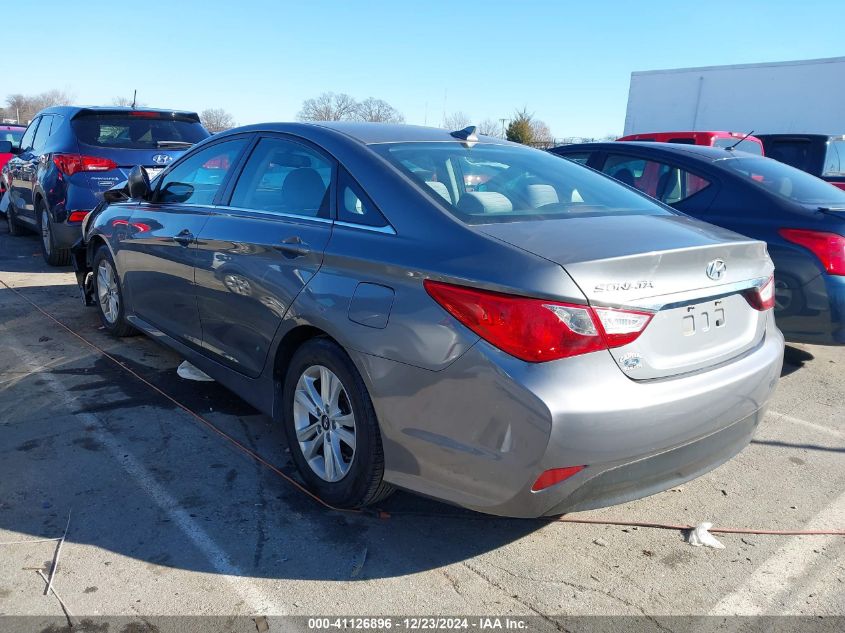 VIN 5NPEB4AC1EH905504 2014 Hyundai Sonata, Gls no.3