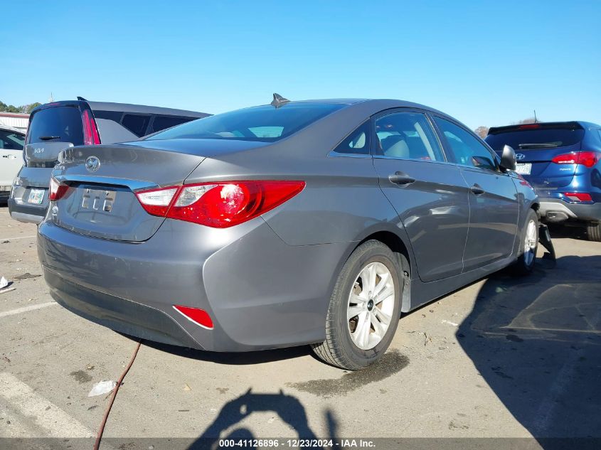 VIN 5NPEB4AC1EH905504 2014 Hyundai Sonata, Gls no.4