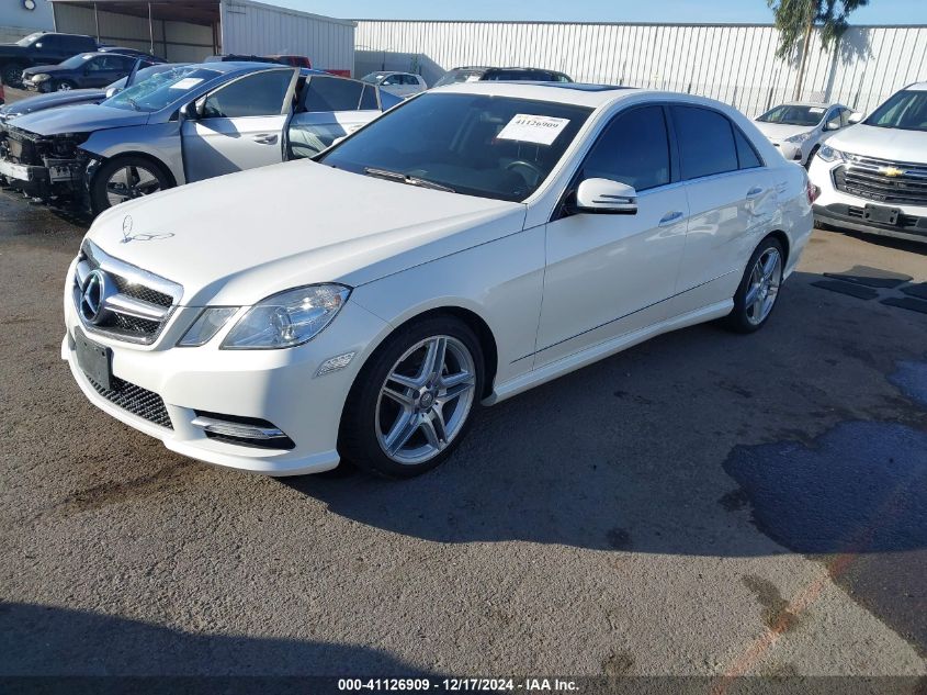 VIN WDDHF5KB2DA707913 2013 MERCEDES-BENZ E 350 no.2